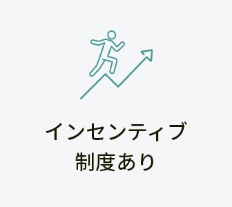 インセンティブ制度あり